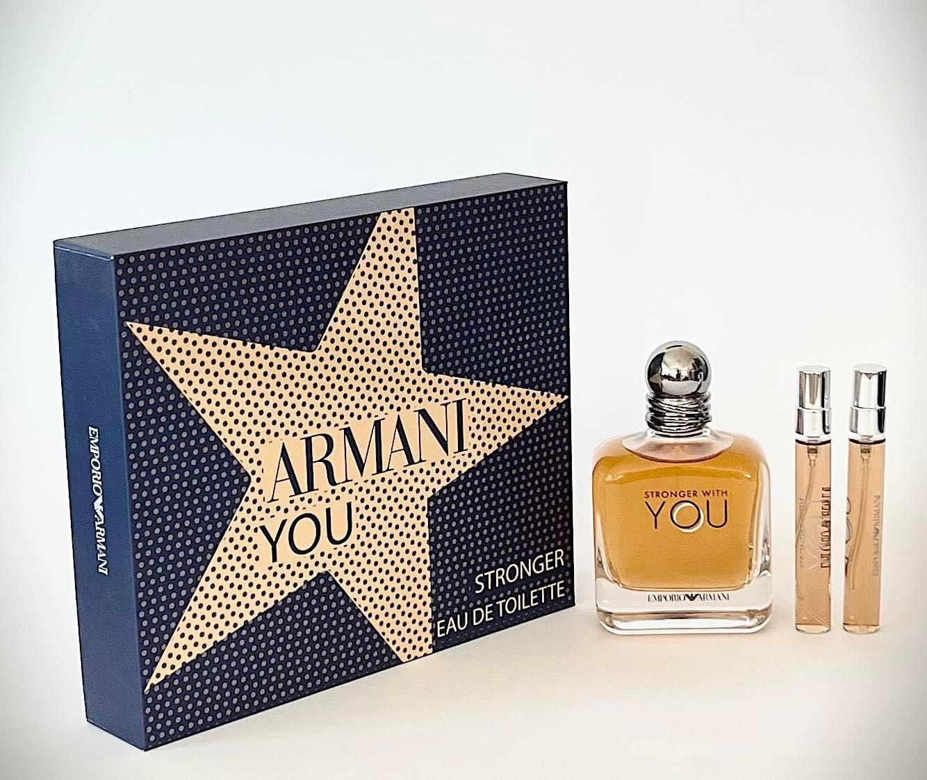 Set Cadou Bărbați – Giorgio Armani Stronger With You - Parfumuriro